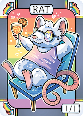 Rat MTG token 1/1 (v.5) - MTG Token | TokensForMTG: Best custom tokens for your game! Rat MTG token 1/1 (v.5) - MTG Token | TokensForMTG: Best custom tokens for your game!