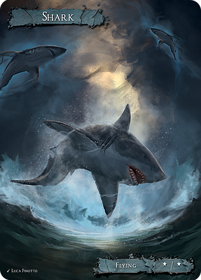 Shark MTG token */*