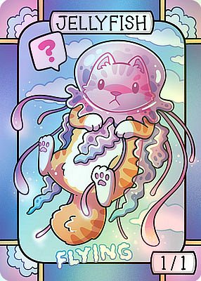 Jellyfish MTG token 1/1