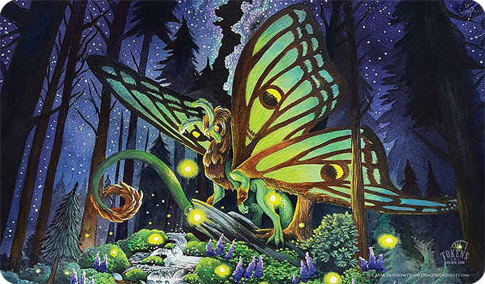 Carla Morrow "Lunar Enchantment" MTG playmat