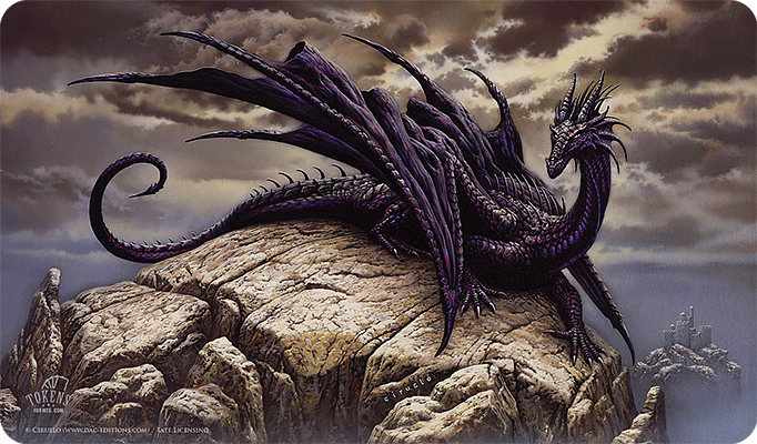 Ciruelo "Dark Dsurion" MTG playmat