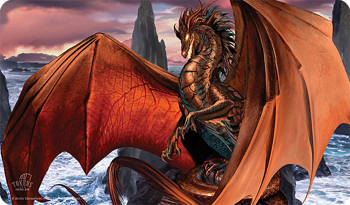 Ruth Thompson "Coppervein" MTG playmat