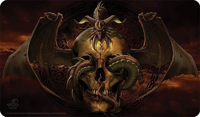 Tom Wood "Dissent" MTG playmat