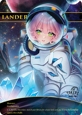 Lander MTG token
