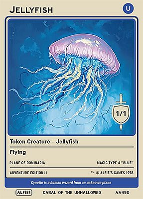 Jellyfish MTG token 1/1