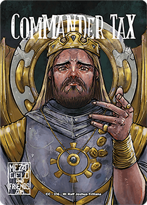Commander Tax MTG token