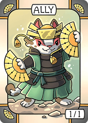 Ally MTG token 1/1 (v.4)