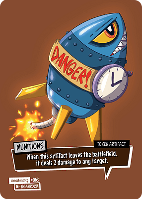 Munitions MTG token