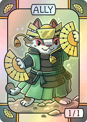 Ally MTG token 1/1 (v.4)