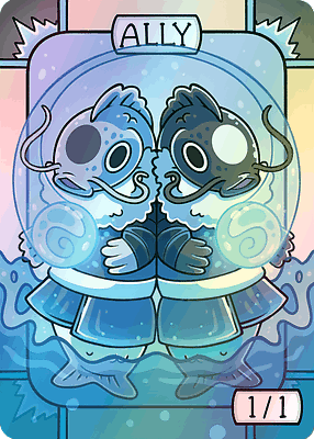 Ally MTG token 1/1 (v.5)