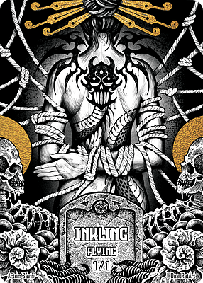 Inkling MTG token 1/1