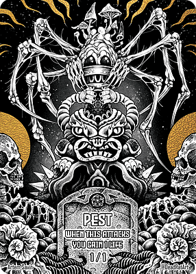 Pest MTG token 1/1