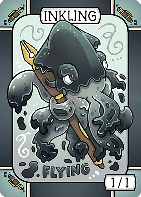 Inkling MTG token 1/1