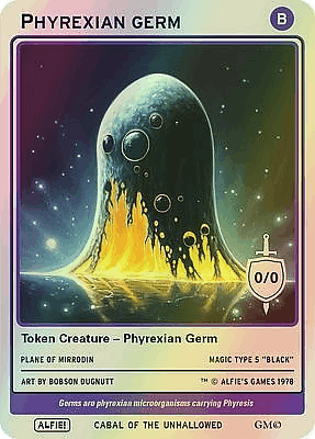 Phyrexian Germ MTG token 0/0