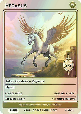 Pegasus MTG token 2/2