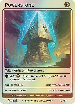 Powerstone MTG token