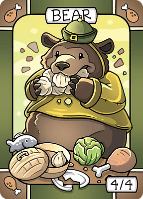 Bear MTG token 4/4