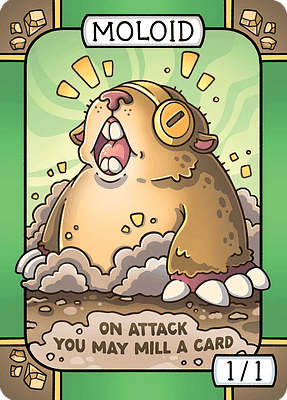 Moloid MTG token 1/1