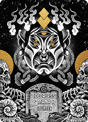Colorless mana MTG token