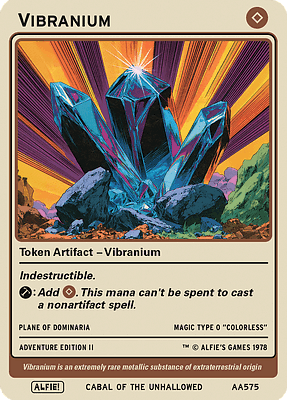 Vibranium MTG token