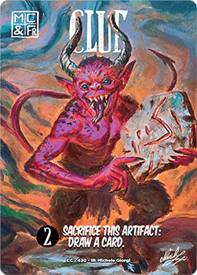 Clue MTG token