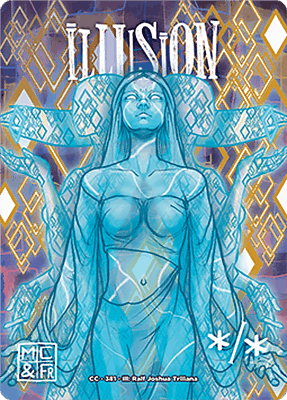Illusion MTG token */*