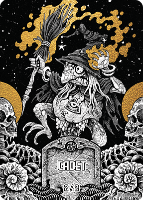 Cadet MTG token 2/2