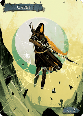 Cadet MTG token 2/2