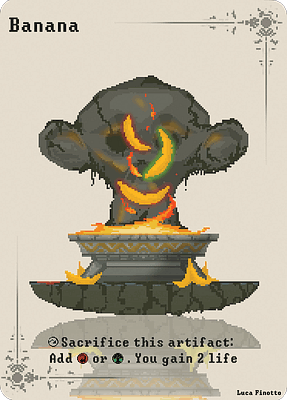 Banana MTG token (v.2)