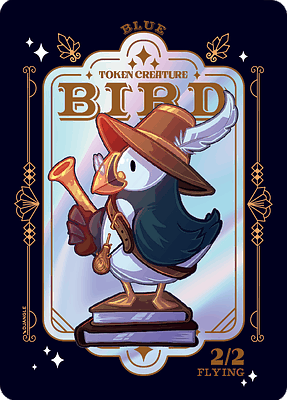 Bird MTG token 2/2