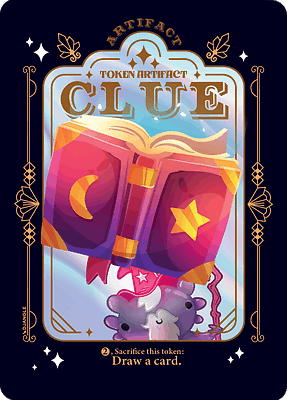 Clue MTG token