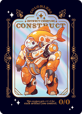 Construct MTG token 0/0