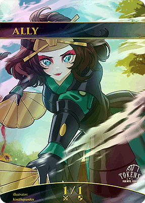 Ally MTG token 1/1