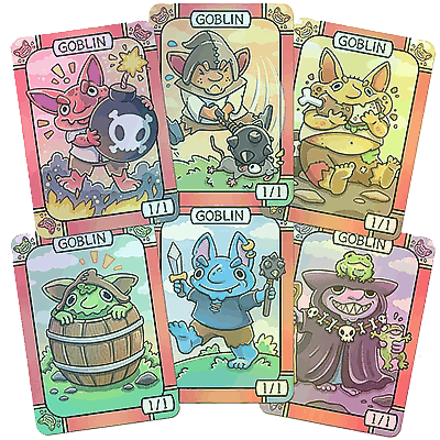 Goblin MTG tokens set