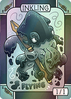 Inkling MTG token 1/1