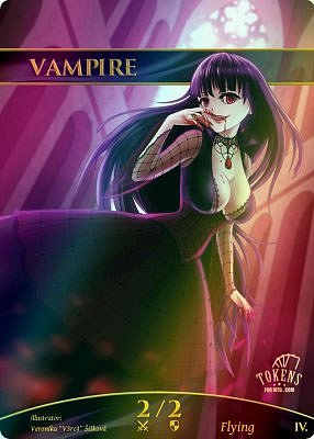 Vampire MTG token 2/2