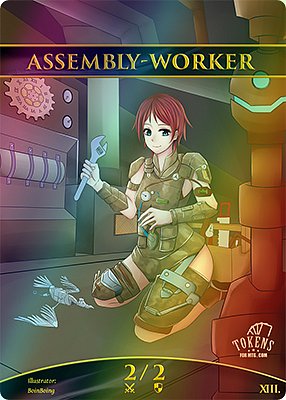 Assembly-Worker MTG token 2/2