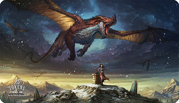 MTG playmat The Call