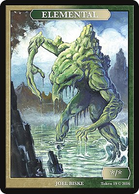 Elemental MTG token */*