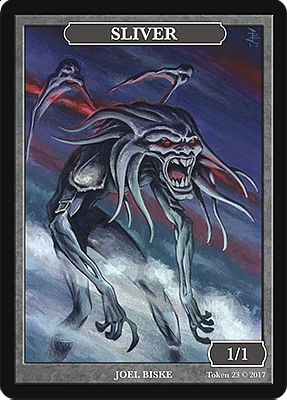 Sliver MTG token 1/1