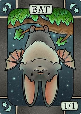 Bat MTG token 1/1