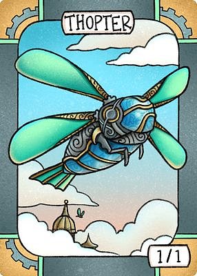 Thopter MTG token 1/1 (v.2)