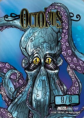 Octopus MTG token 8/8