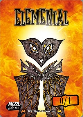 Elemental MTG token 0/1