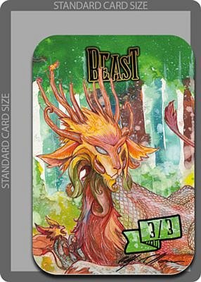 Beast MTG token 3/3