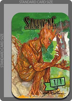 Saproling MTG token 1/1