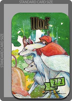 Wolf MTG token 2/2