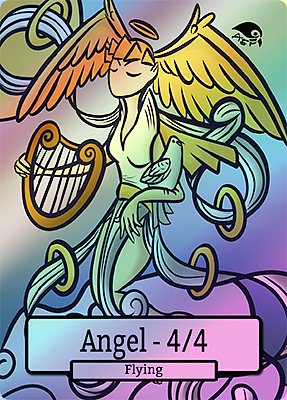 Angel MTG token 4/4