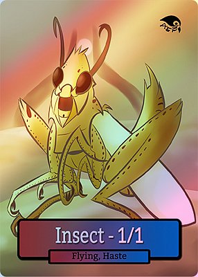 Insect MTG token 1/1