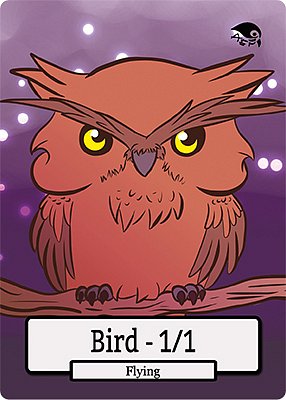 Bird MTG token 1/1